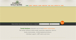 Desktop Screenshot of familysolutionslv.org