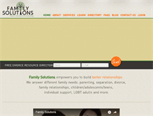 Tablet Screenshot of familysolutionslv.org